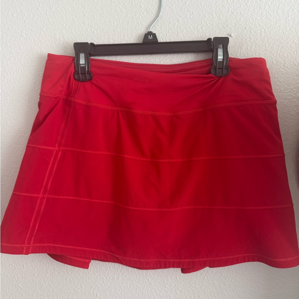 lululemon athletica Red Skirt